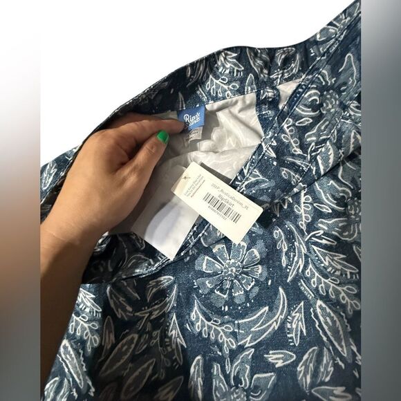 Ripskirt Hawaii Rustica Denim Wrap Skirt XL. Length 2 - Picture 2 of 4